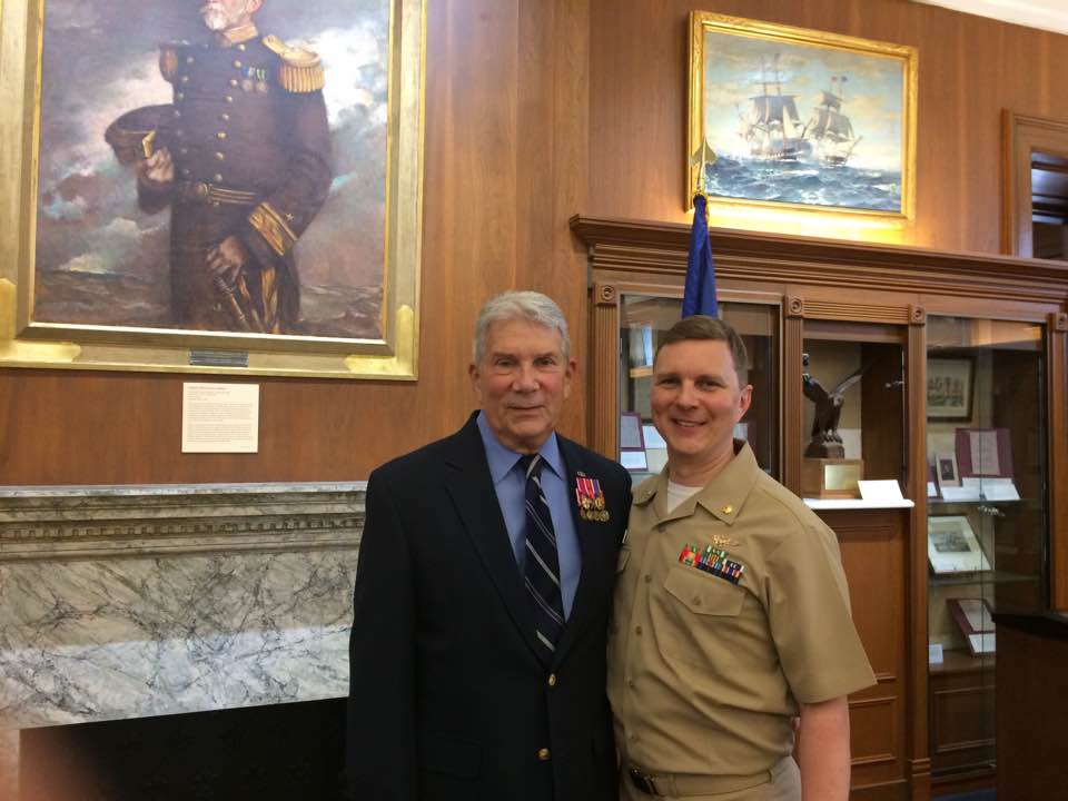 Promoting Mark Kurtz to Commander